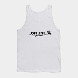 Offline Coffee time Tank Top